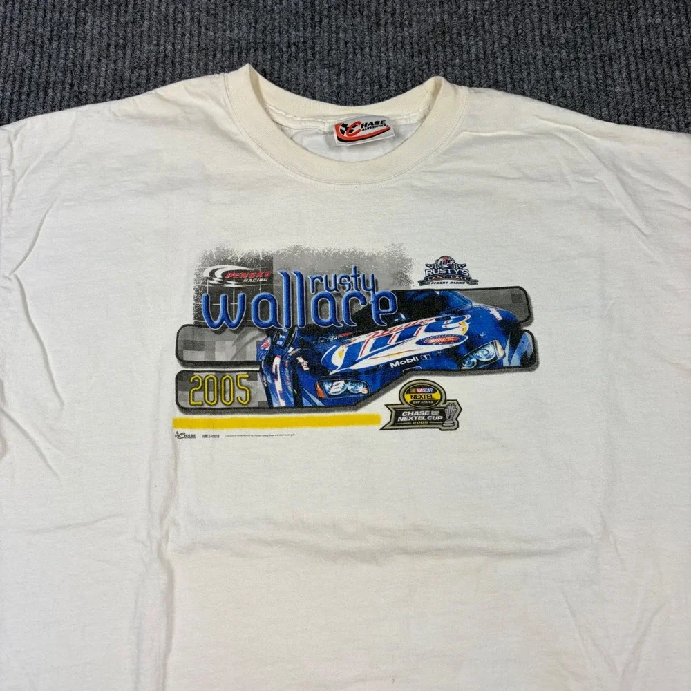 Vintage Chase Authentic Shirt Men's‎ XL Rusty Wallace 2005 NASCAR Racing - Picture 2 of 9